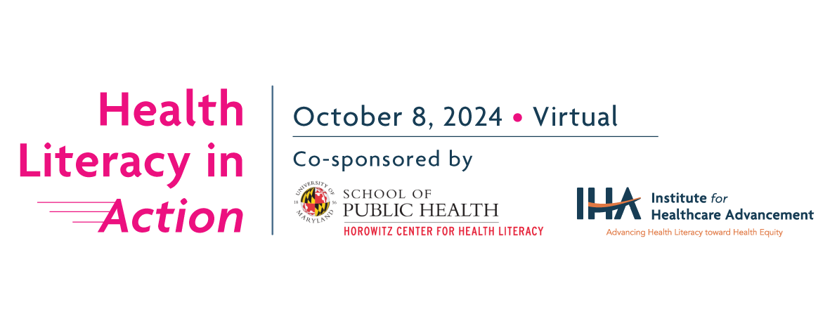 Health literacy in action conference logo